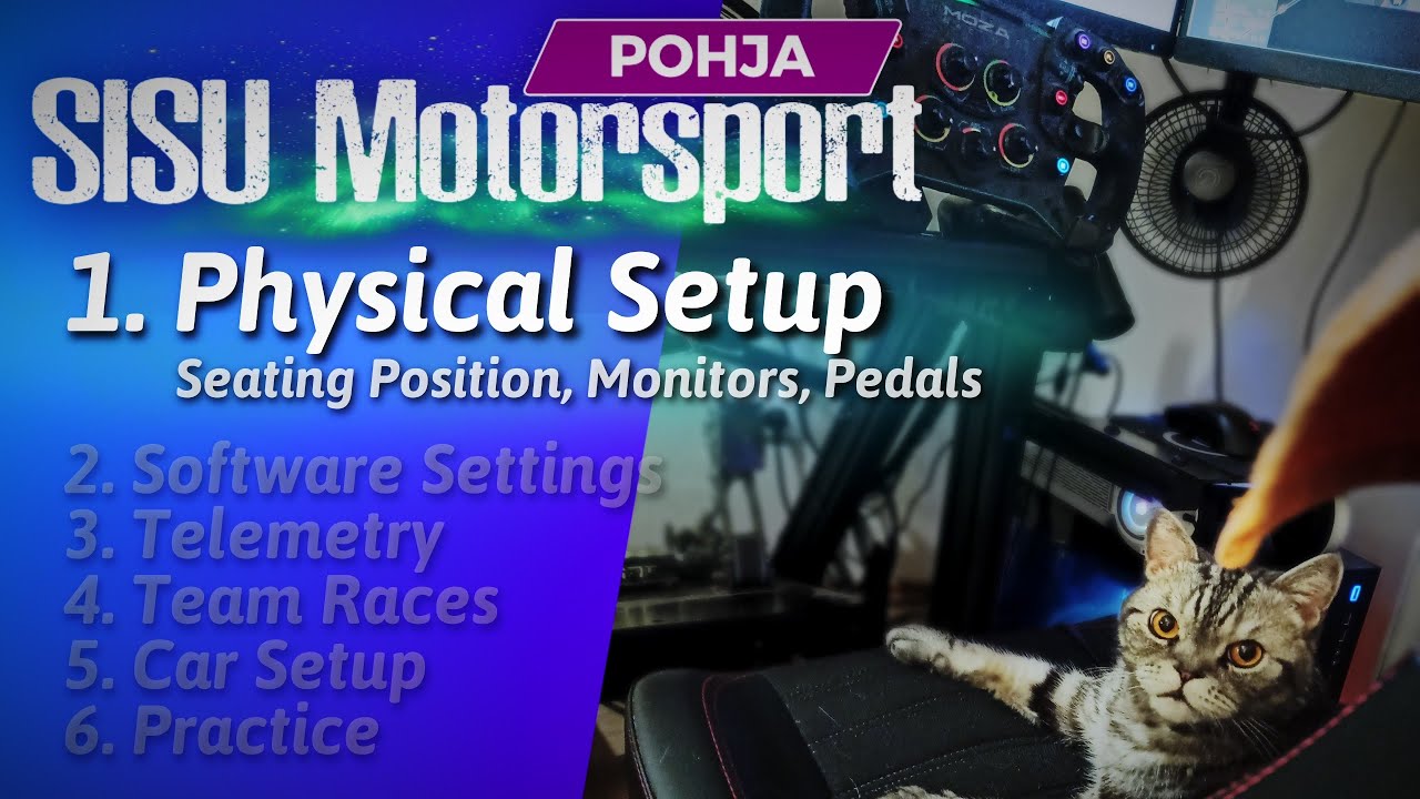 [1/6] Physical Setup | SISU Motorsport Pohja