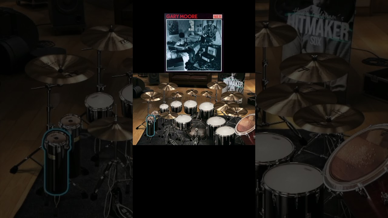 GARY MOORE🎸 Walking By Myself 🥁Drum Cover Yamaha DTX 