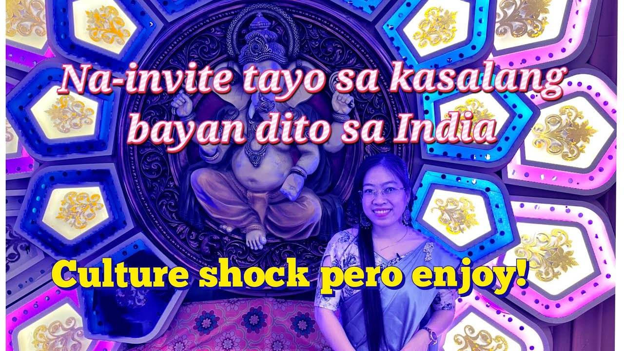 Na-invite tayo sa kasalang bayan dito sa India 🇮🇳😅Culture shock pero enjoy!