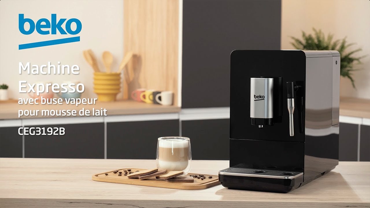 Beko | Machine expresso avec broyeur et buse vapeur CEG3192B