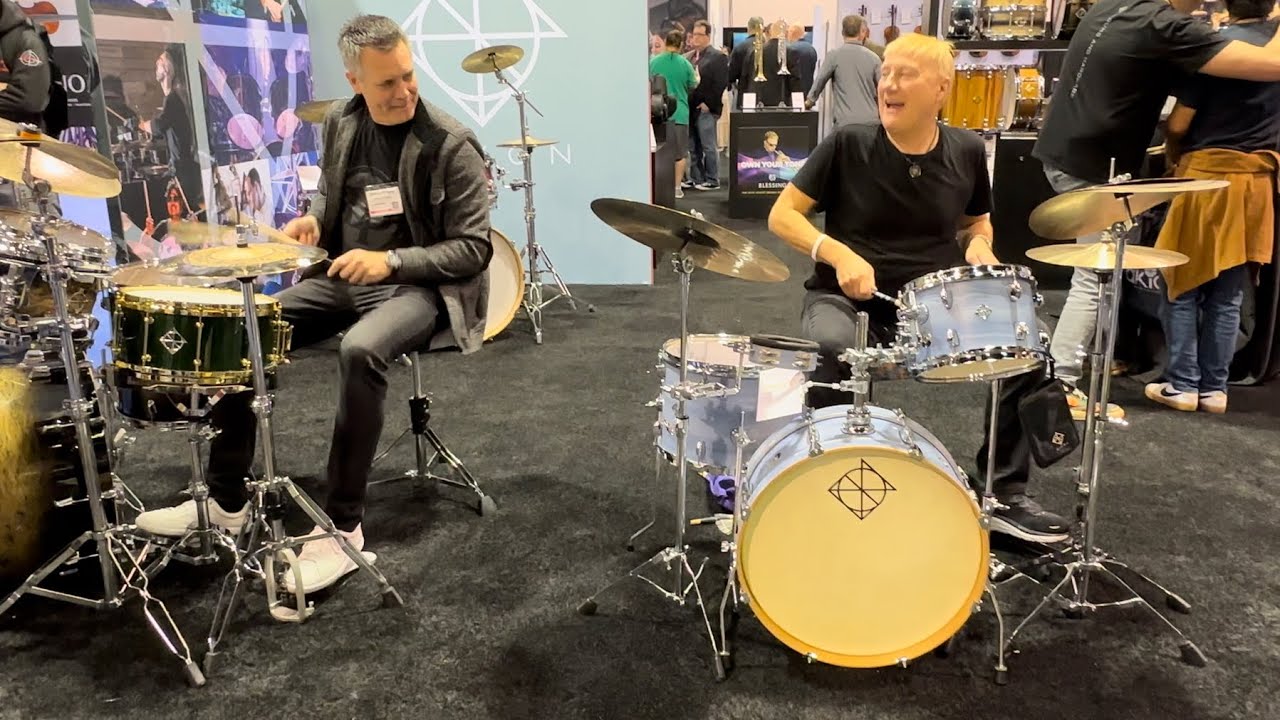 GREG BISSONETTE NAMM 2024 Dixon Drums Jam #2 Anaheim, California January 25, 2024