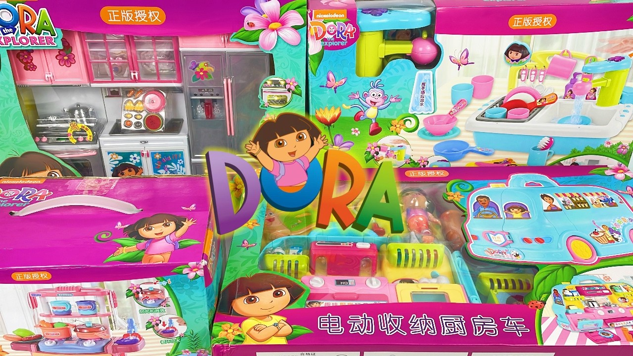 14 minutes Unboxing and Review of Nickelodeon Dora Toy Collection | Dora Explora TOYS ASMR