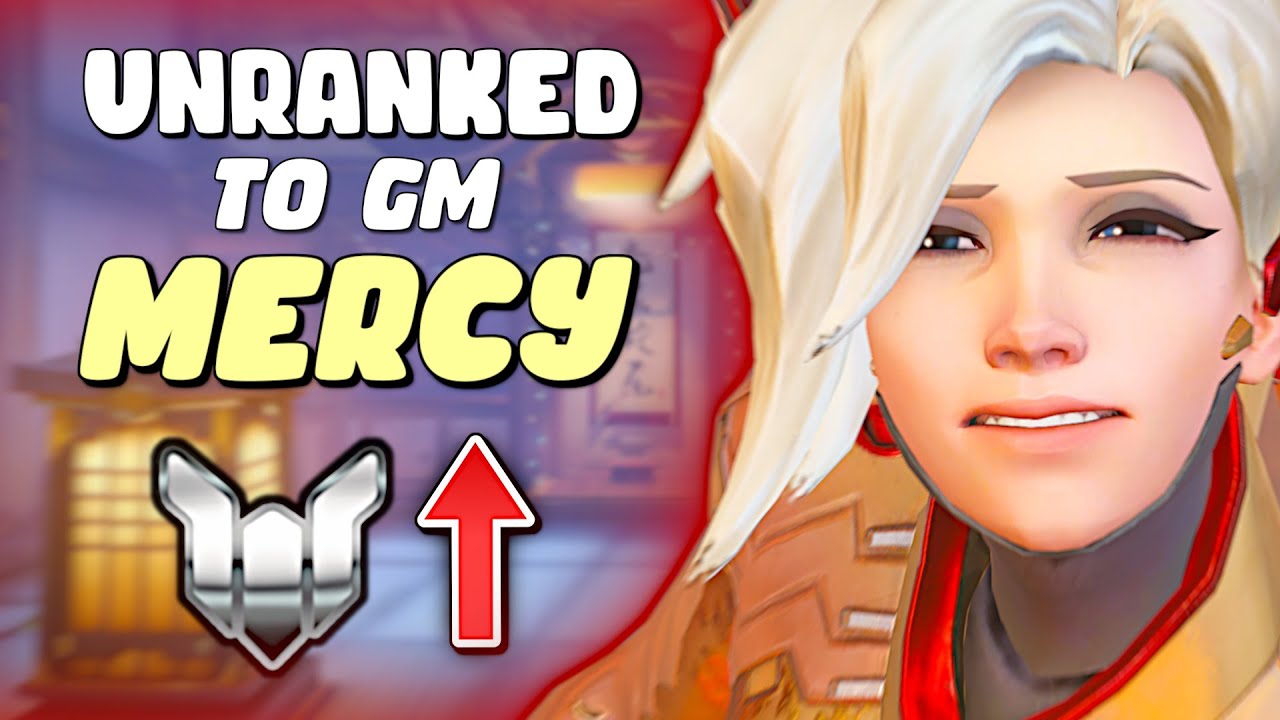 Climb in *PLAT* ⭐️ MERCY Unranked to GM - EP3 (Overwatch)