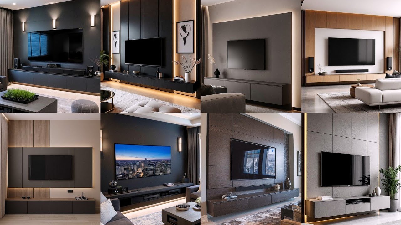 Modern TV Wall Design Trends For Stylish Homes | Creative TV Wall Ideas For A Luxury Look