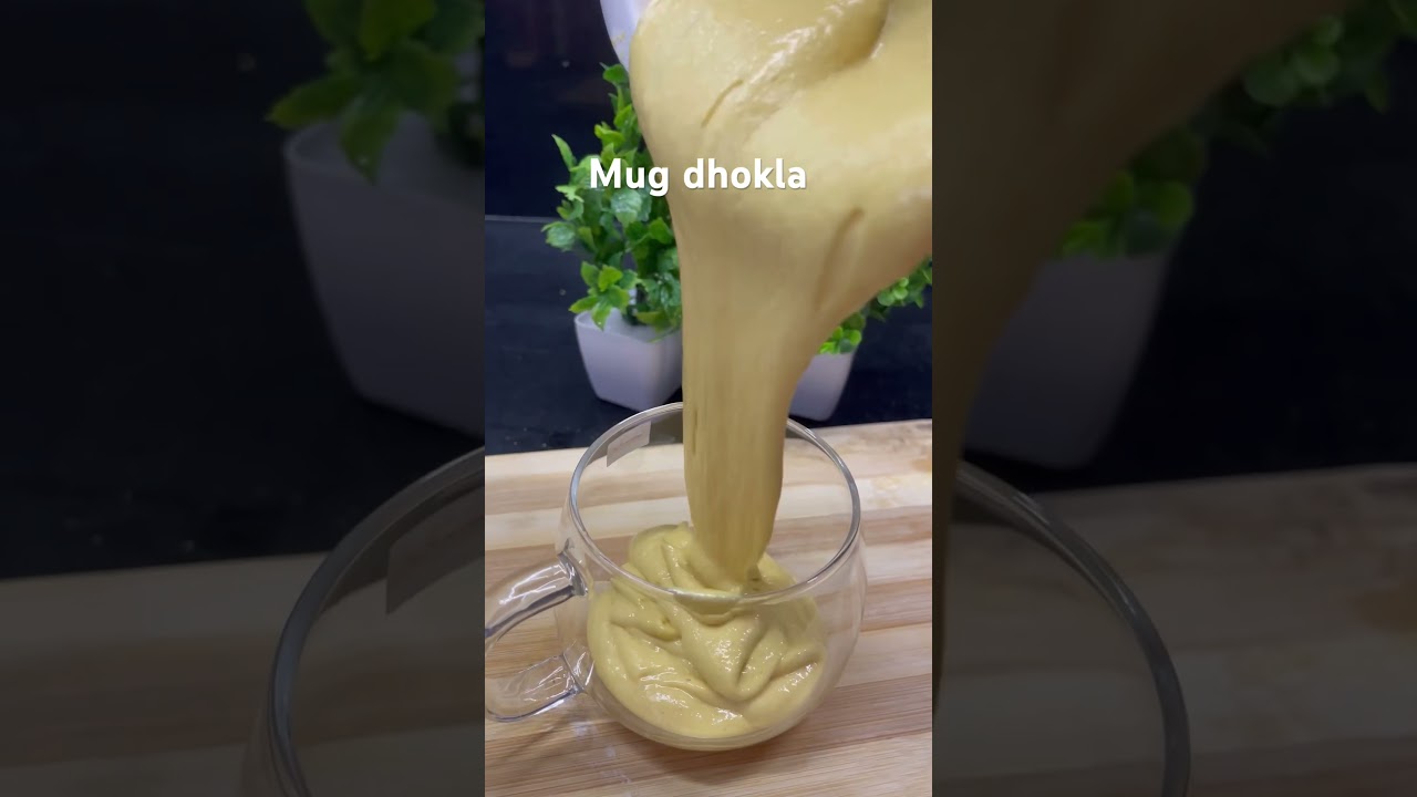 Mug dhokla @yashu_agrawal #food #trending #dhokla #dhoklarecipe