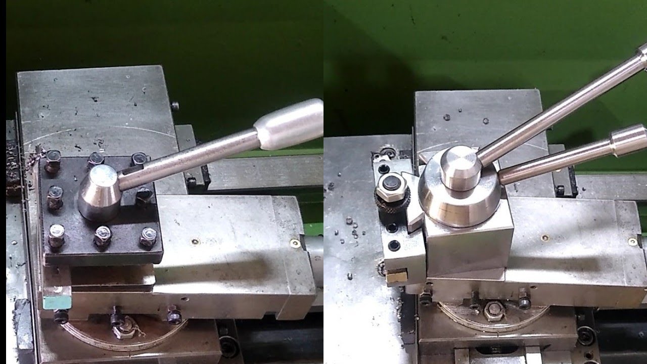 Como instalar castelo de troca r&aacute;pida no torno bv20 ,