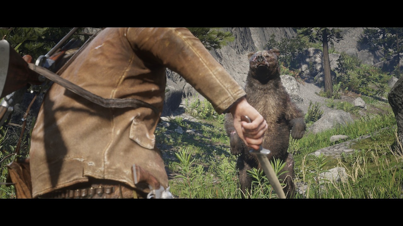 Red Dead Redeption 2 #3 Легендарный мишка. Ищем Ленни. Выбиваем долги. + успешный угон  дилижанса)))