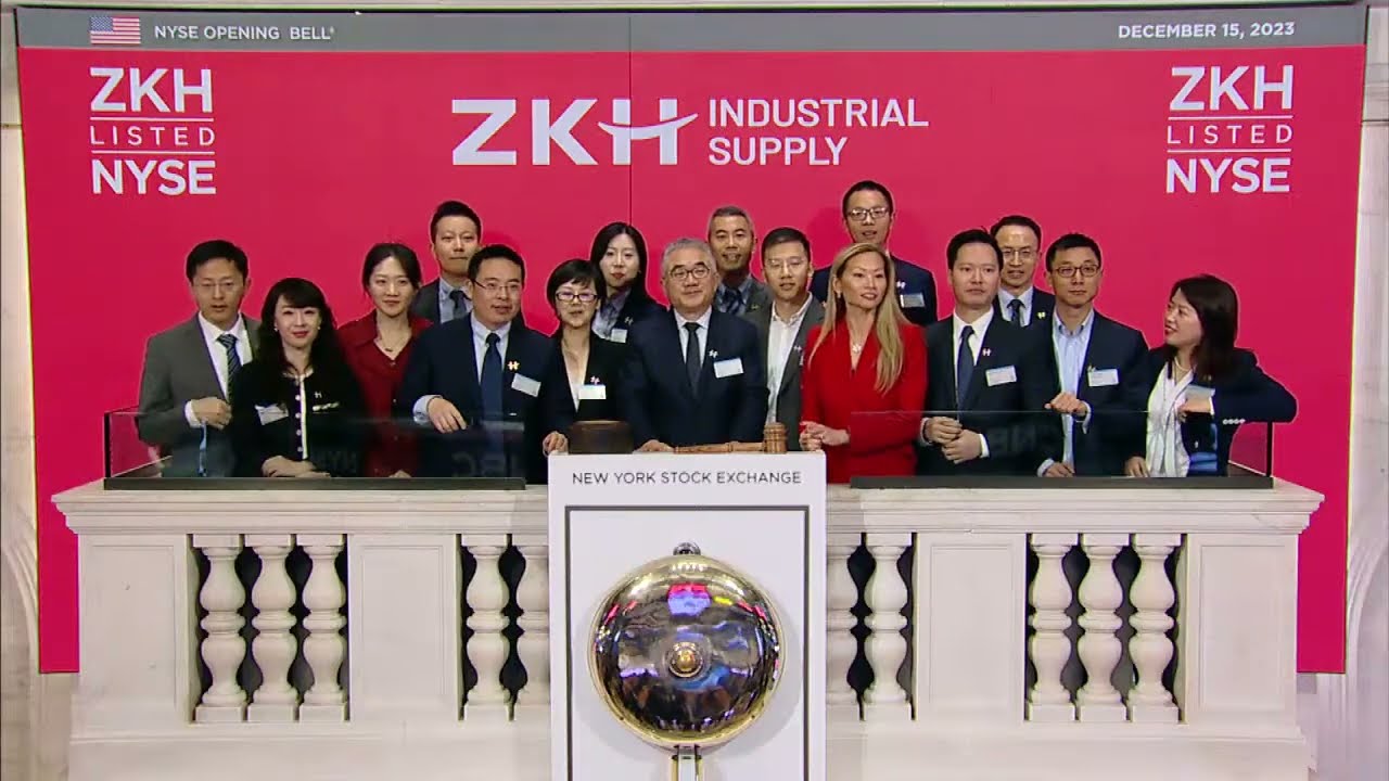 ZKH Group Limited (NYSE: ZKH) Rings The Opening Bell&reg;