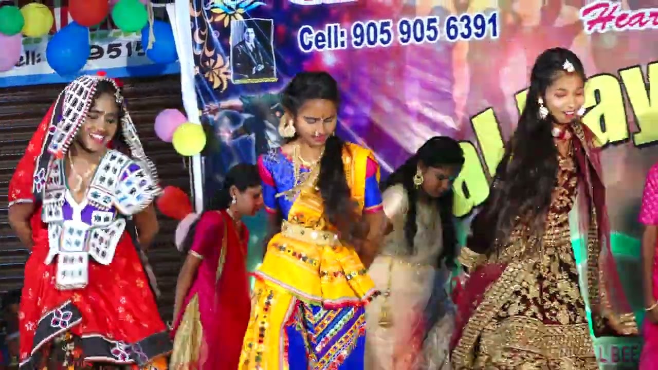 vireno bai bai kechi song performance by Global Tree The School Mallapur on annual day 2022