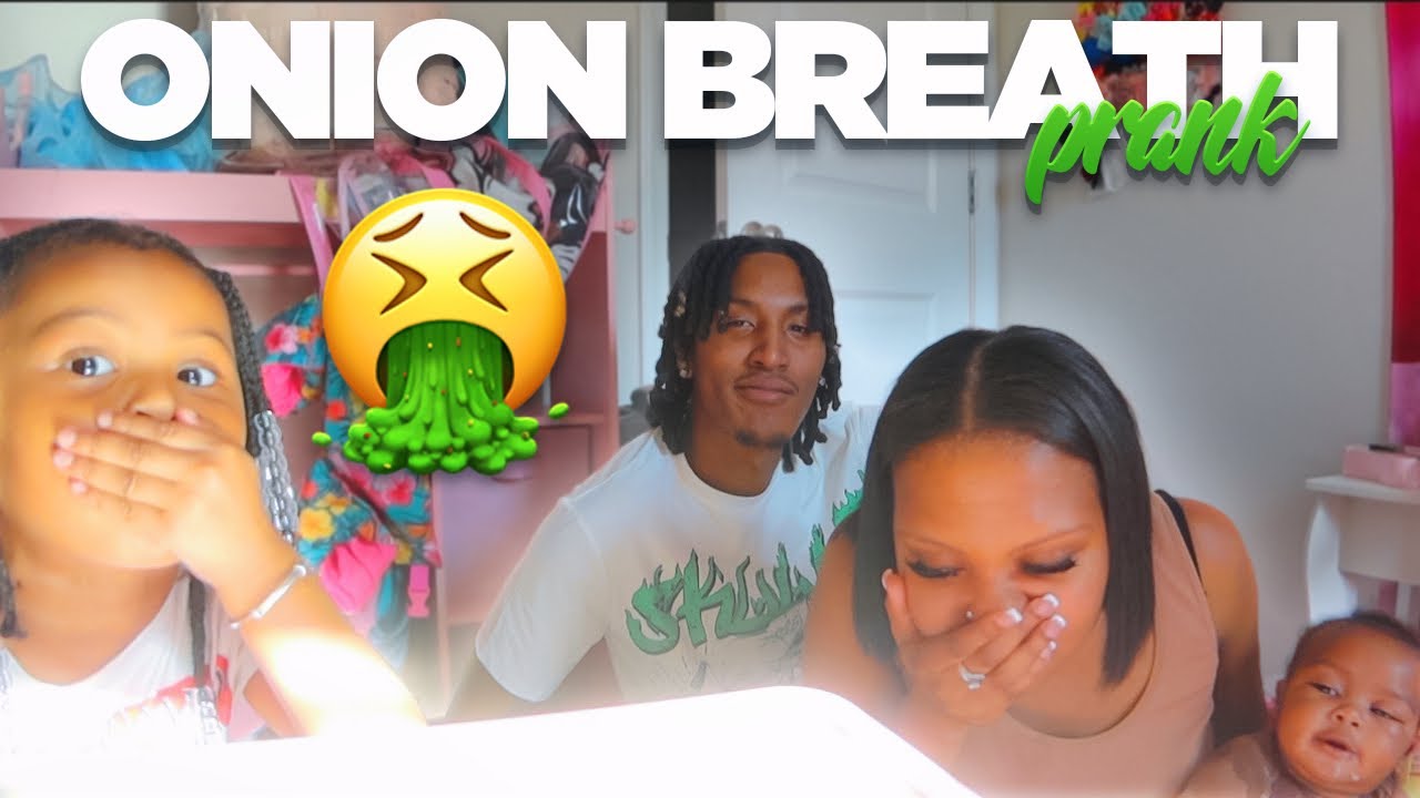 ONION BREATH PRANK ON NAE AND DASIA *KAISEN THROWS UP*🤮🧅