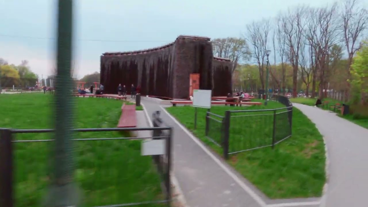 Riding the Bike Paths of Nowa Huta