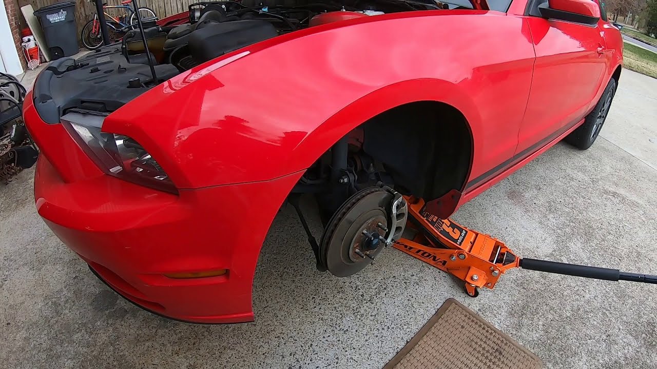 ПЕРЕДНИЕ ТОРМОЗА MUSTANG 2012 ГОДА