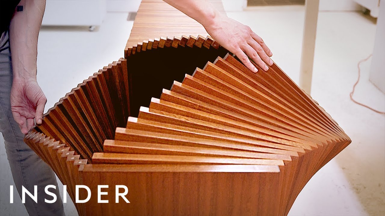 New York Designer Creates Shape-Shifting Cabinets