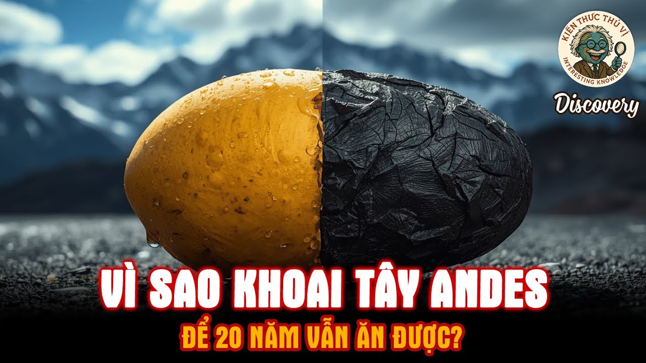 Vì sao khoai tây Andes để 20 năm vẫn ăn được? Discovery - Kiến thức thú vị