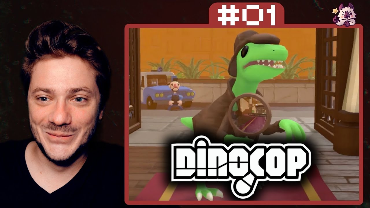 UN DINO MÈNE L'ENQUÊTE - DINOCOP #1 - Mathieu Sommet