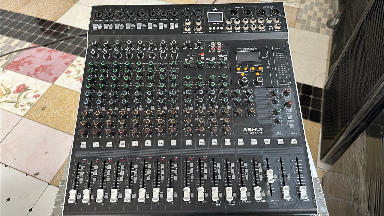 KM Giá Siêu Tốt Bàn Mixer ASHLY MX16Pro V2 (2025 ) LH 0966.521.832
