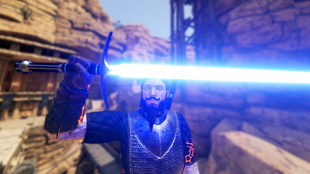 This NEW U12 Beamsaber Mod Makes Blade and Sorcery So Awesome