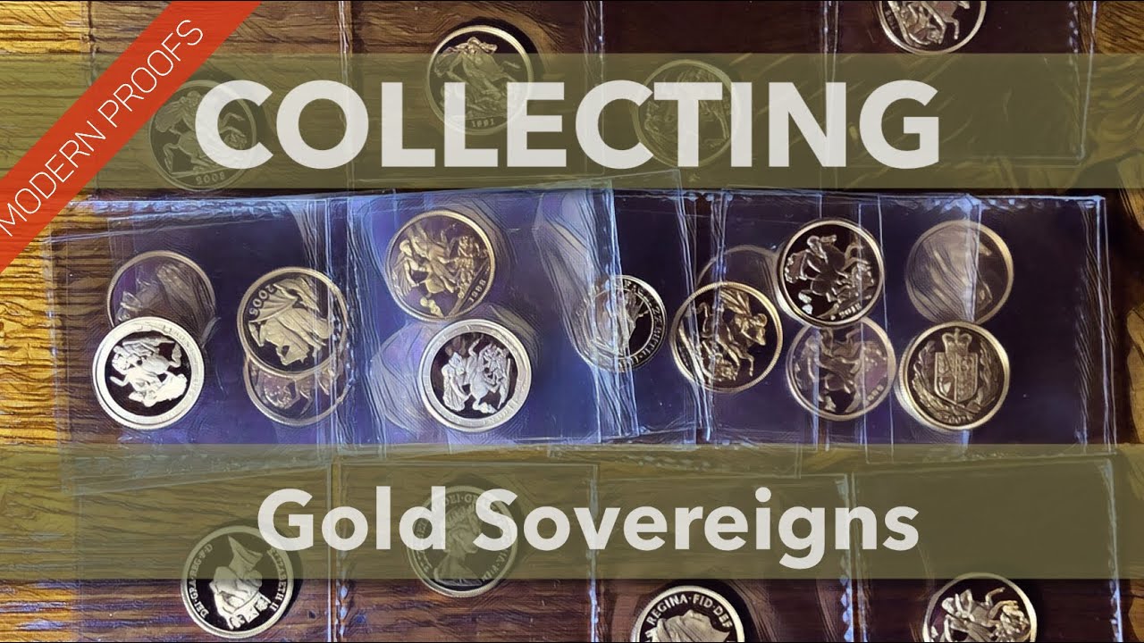 24 modern proof Sovereigns and a half guinea... lets talk sovereigns big time