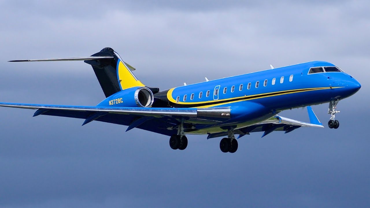 4K Epic Private Jet Action in Van Nuys | ft. G650ER, Glex, GLF4, G600, F900