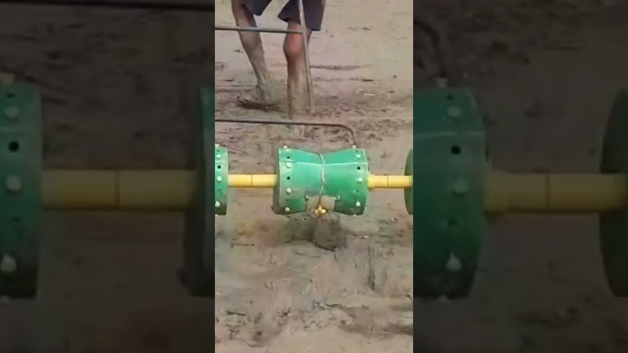 Using of farmers drum seeder