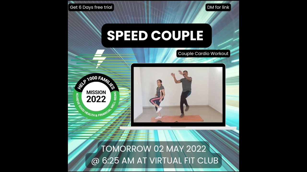 speed couple, cardio workout
