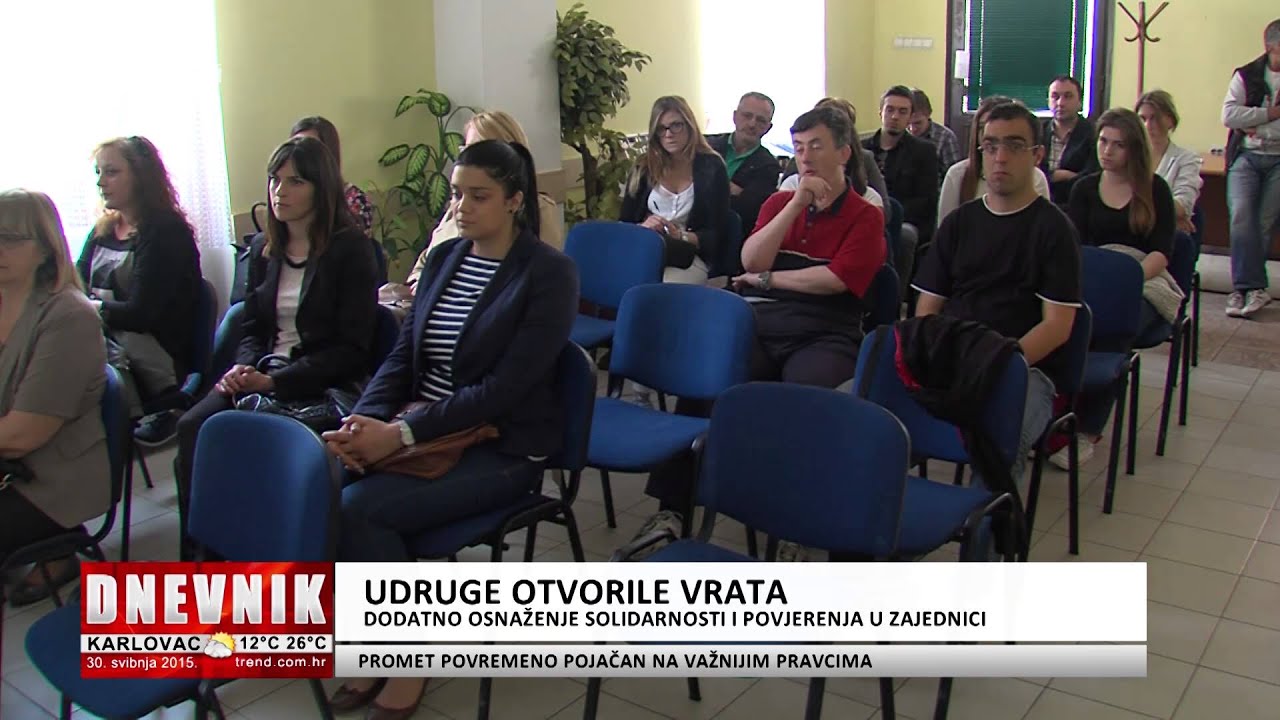 Udruge otvorile vrata - prilog Tv4r - 30. 5. 2015.