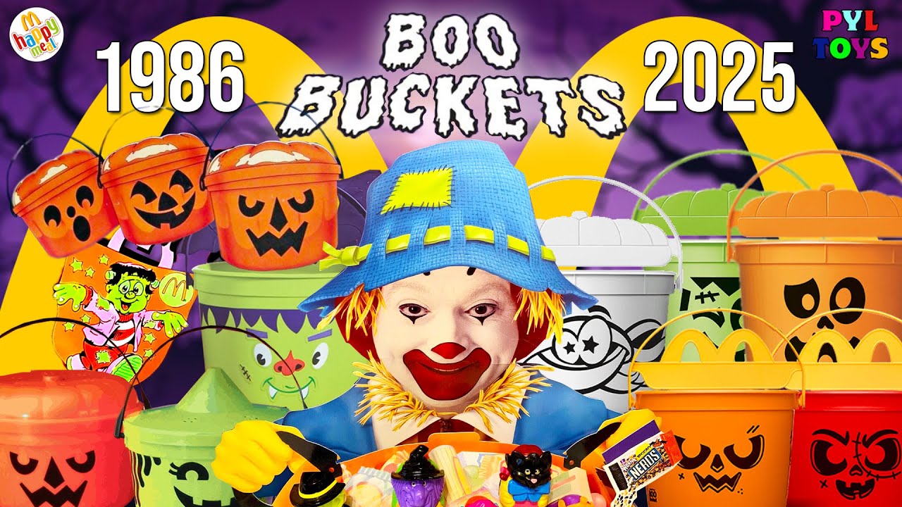 TODOS los BOO BUCKETS de MCDONALDS (1986-2025)