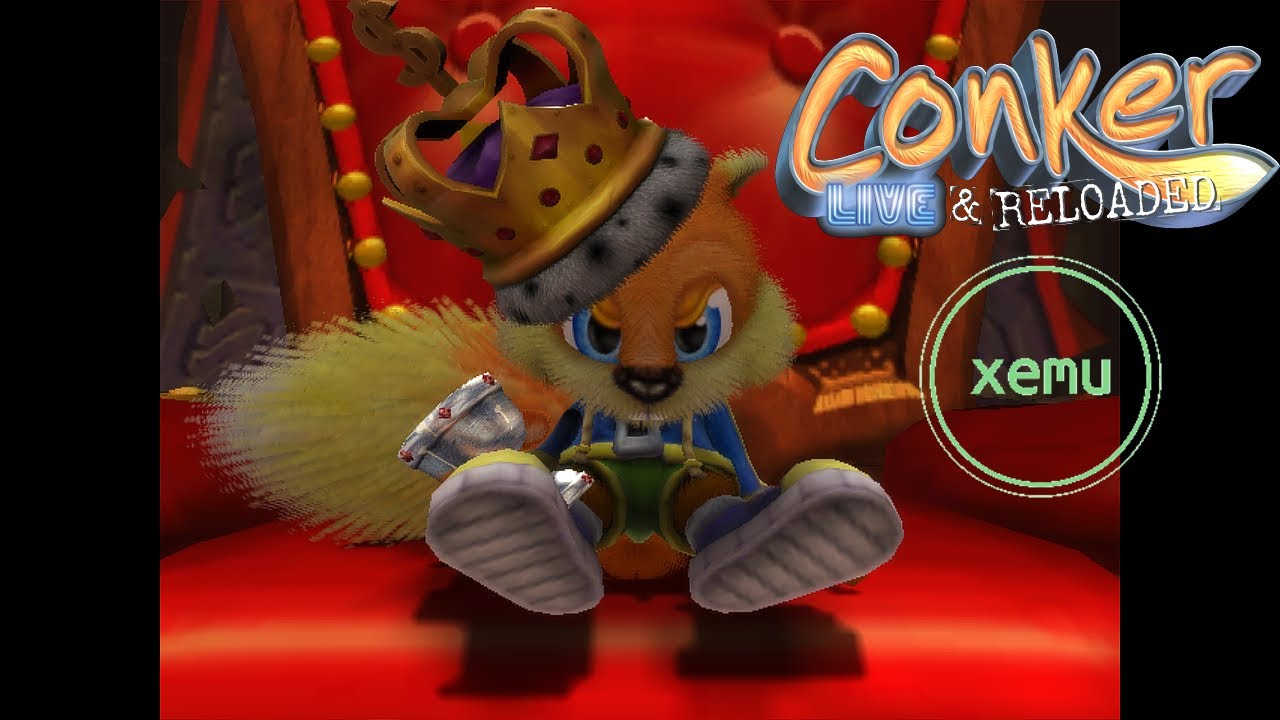 XEMU 0.4.0 | Conker Live & Reloaded HD | Xbox Emulator Gameplay