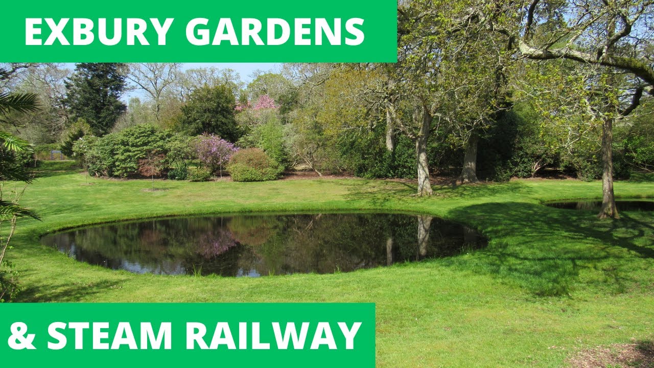 EXBURY GARDENS & STEAM RAILWAY (NEW FOREST NATIONAL PARK) (4K)