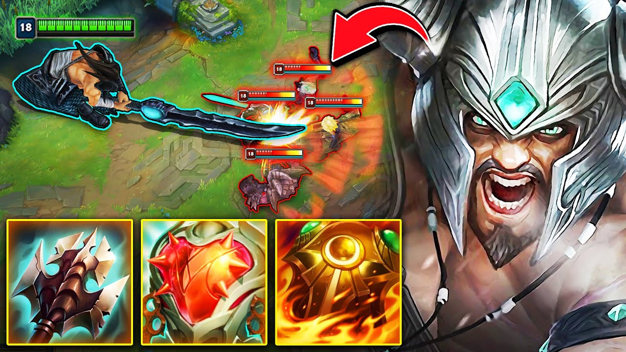 Tryndamere, but I'm a tank that 1v5's your entire team (THIS IS UNFAIR)