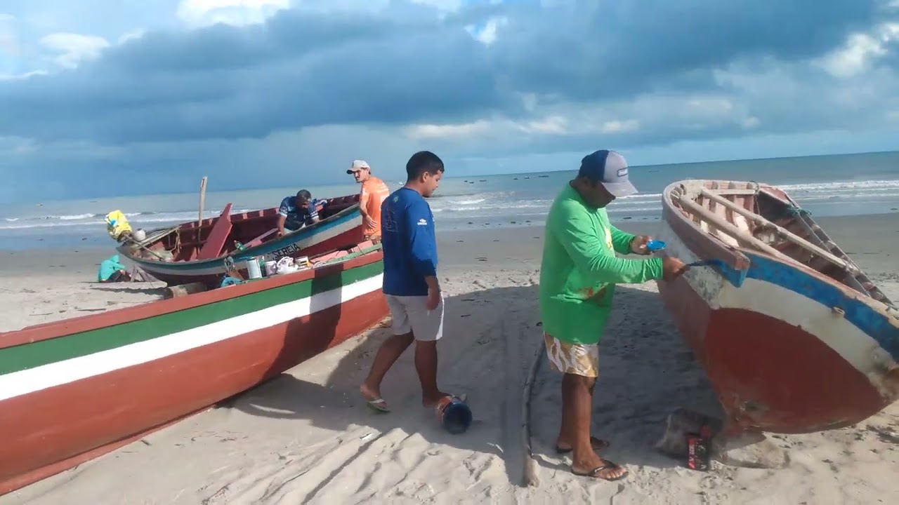 Regata de canoas,praia da Barrinha de baixo,pesca artesanal.
