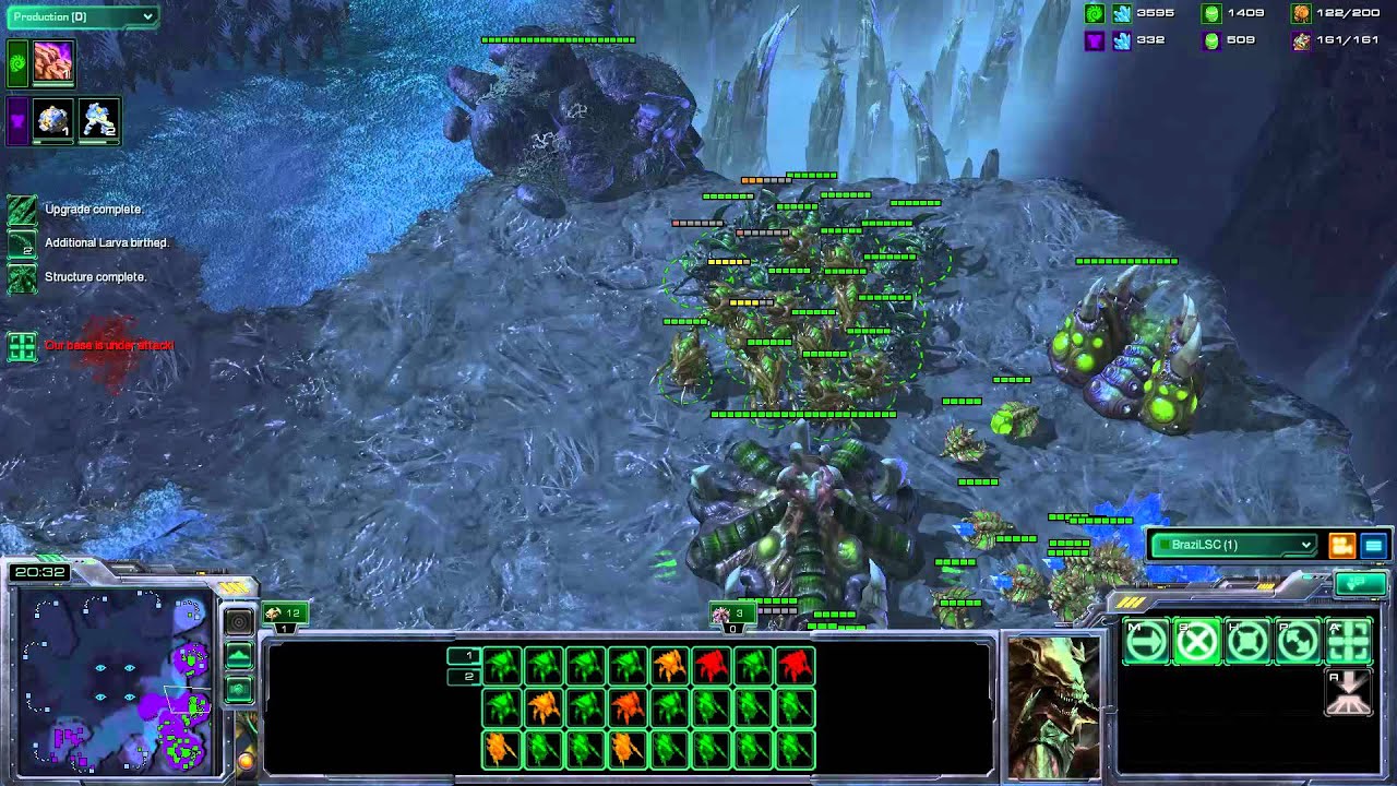 Destiny teaching BraziLSC [Lesson 2 - Game 3] - Starcraft 2 Lesson