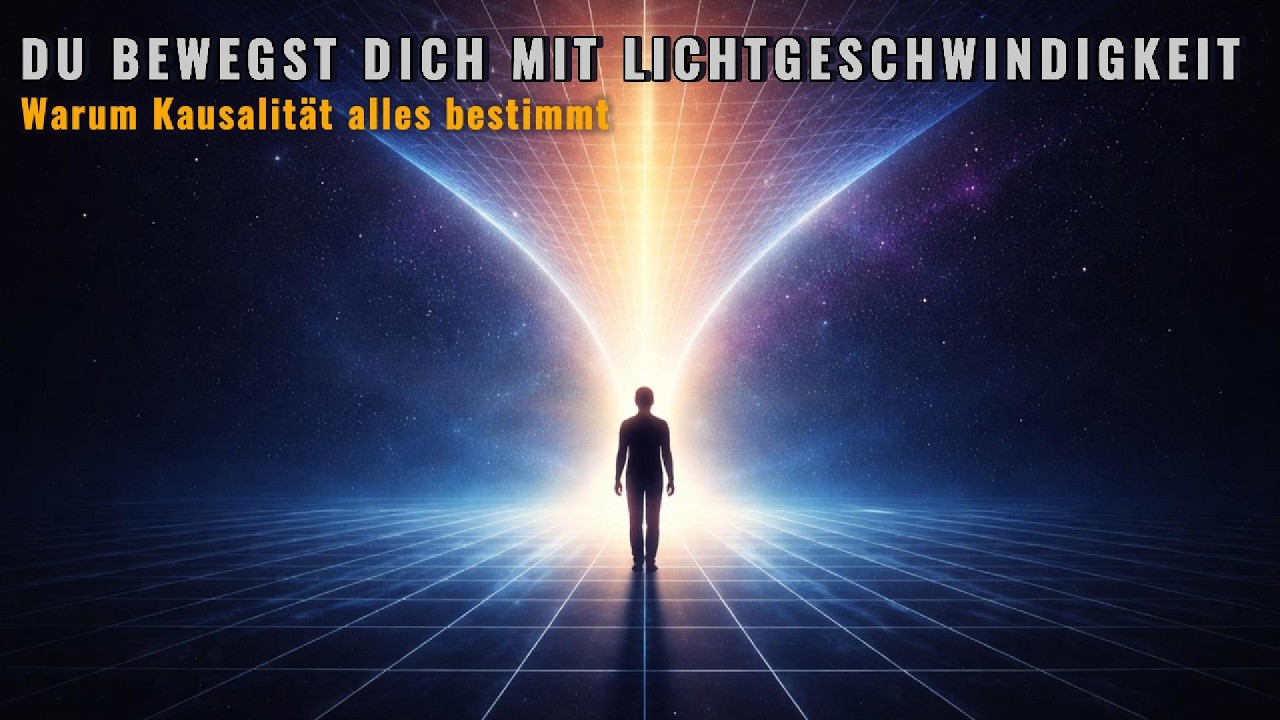 Alles bewegt sich mit Lichtgeschwindigkeit. Auch du.