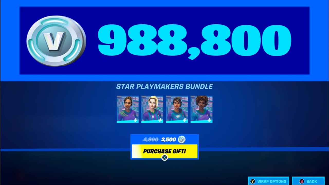 I Purchased 988,800 V-Bucks To Give Away In Fortnite (Item Shop)