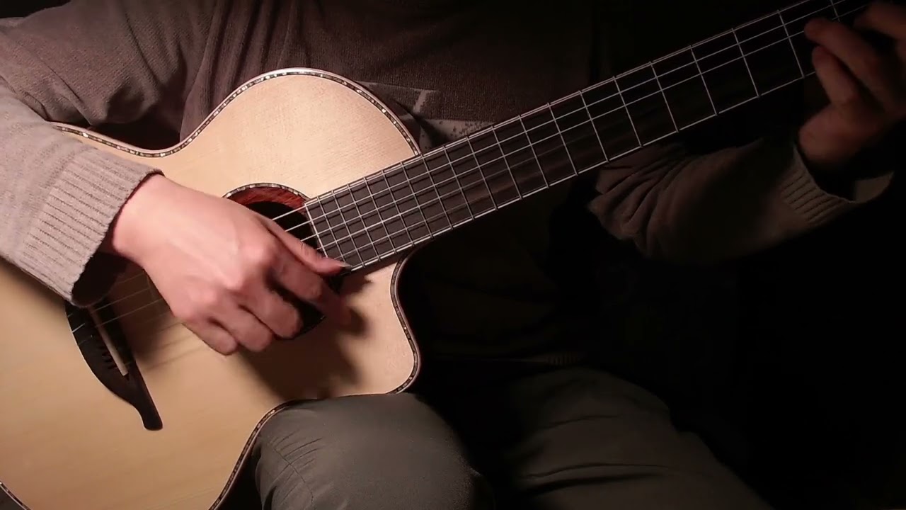 [Official Demo] Hsienmo Classic Acoustic 2 different top and 2 different bracing comparing