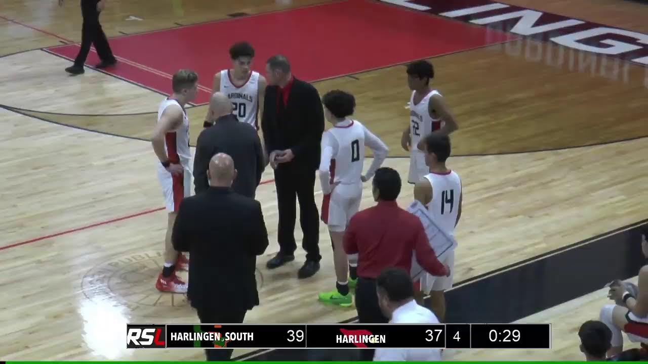 Harlingen South Hawks @ Harlingen Cardlinals Boys Basketball
