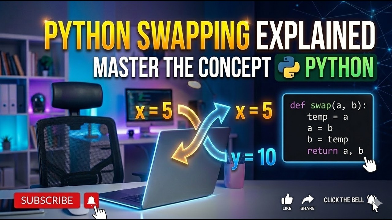 Swapping Using Python Program