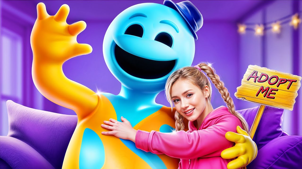 I was adopted by Doey The Doughman! Poppy Playtime 4 - Extreme Makeover!