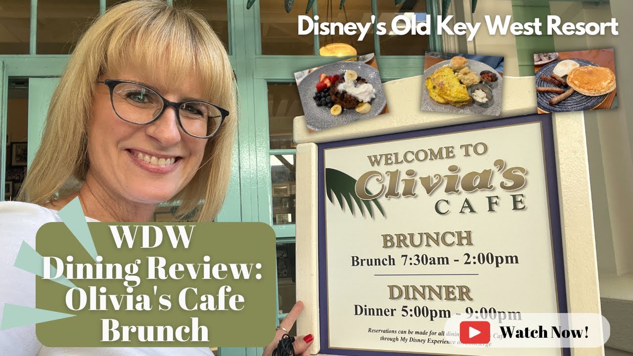 Обзор ресторанов WDW: бранч в кафе Olivia's | Walt Disney World