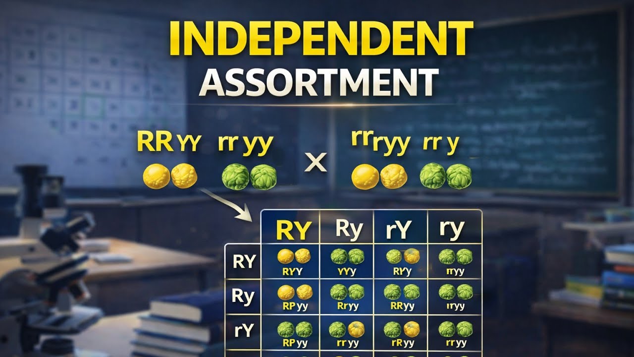 Law of Independent Assortment  I TGT I PGT I LT I GIC I EMRS I KVS I NVS I NEET Biology