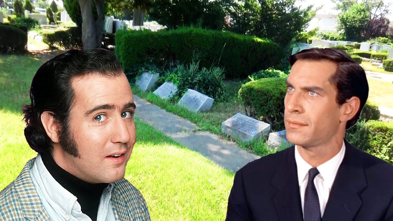 Famous Graves of Andy Kaufman and Martin Landau - Elmont, New York