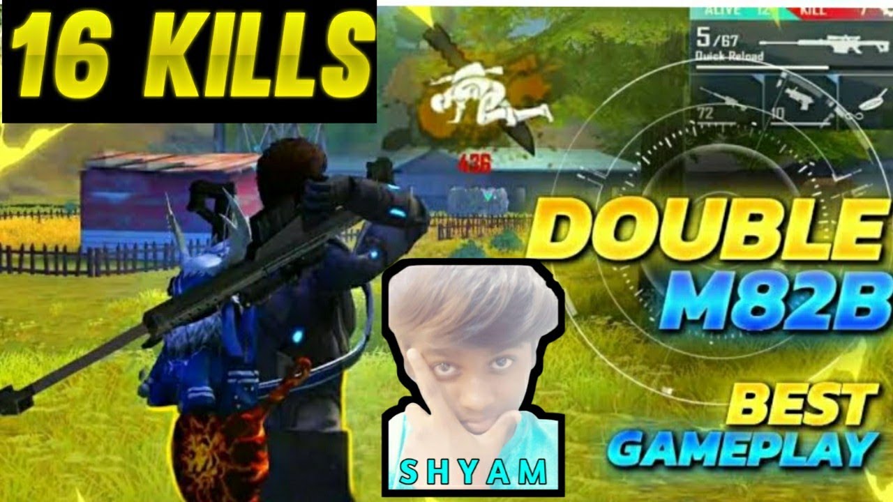 🔥16 KILLS IN DOUBLE SNIPER🔥 | MOBILE SNIPER KING😍 | #freefire #tamil #sniper