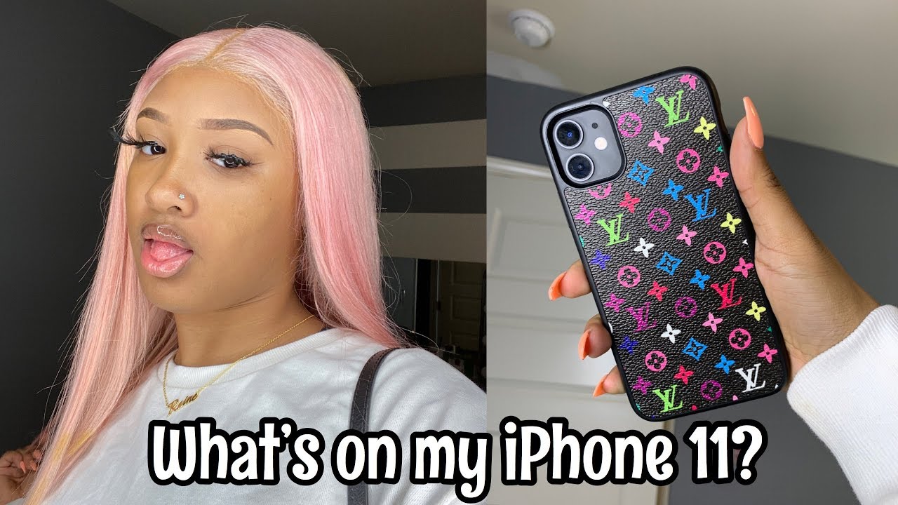 Whats on my iPhone 11!! vlogmas day 2| Saria Raine