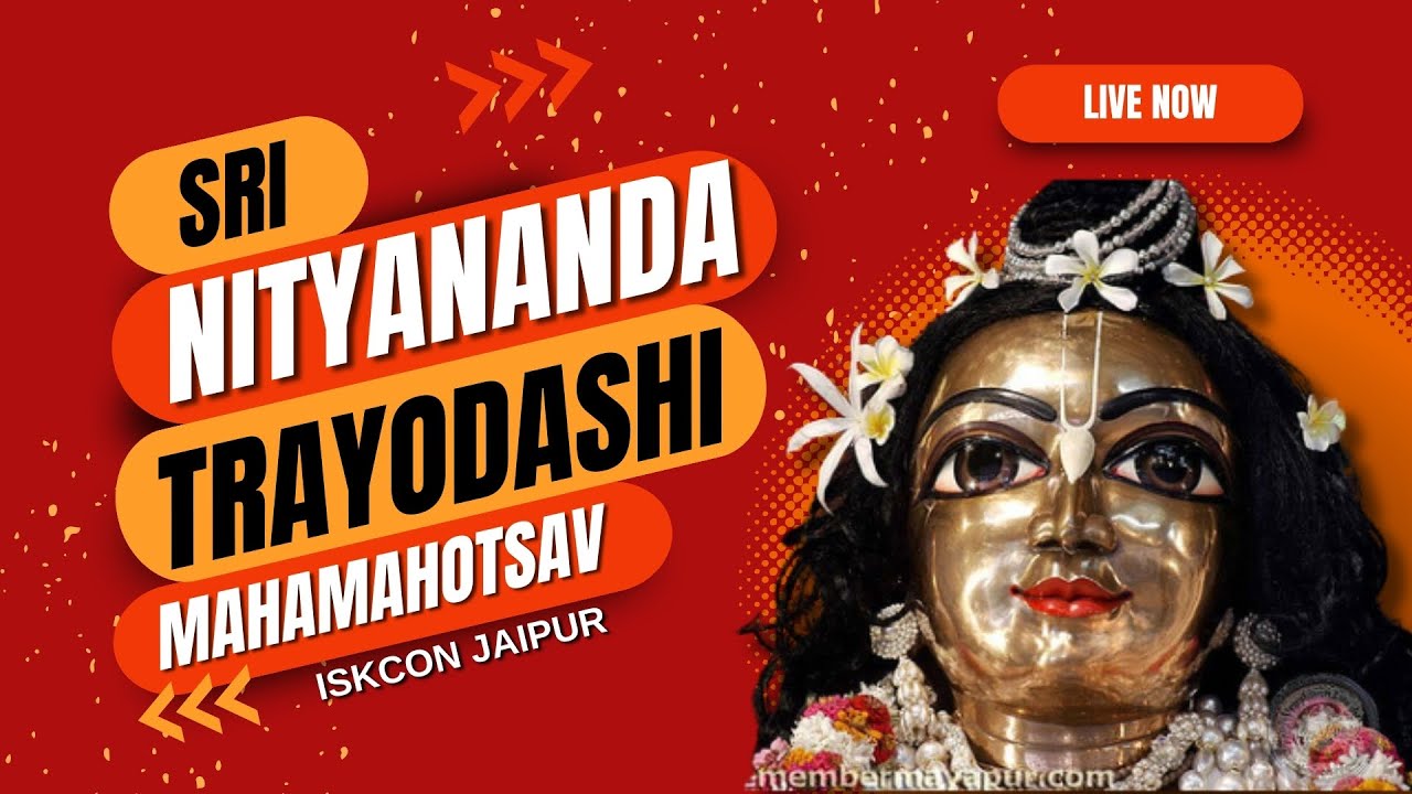 Sri Nityananda Trayodashi Mahamahotsav 2024 | LIVE NOW | ISKCON JAIPUR