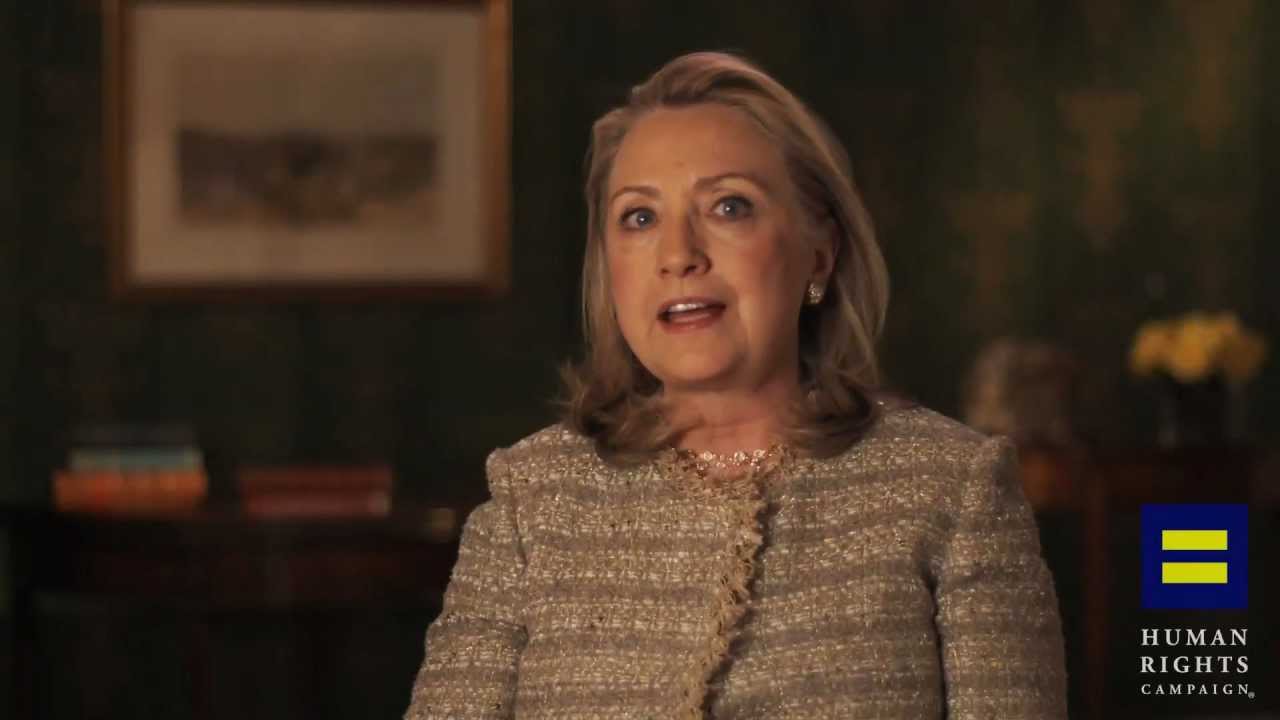 Hillary Clinton for HRC's Americans for Marriage Equality