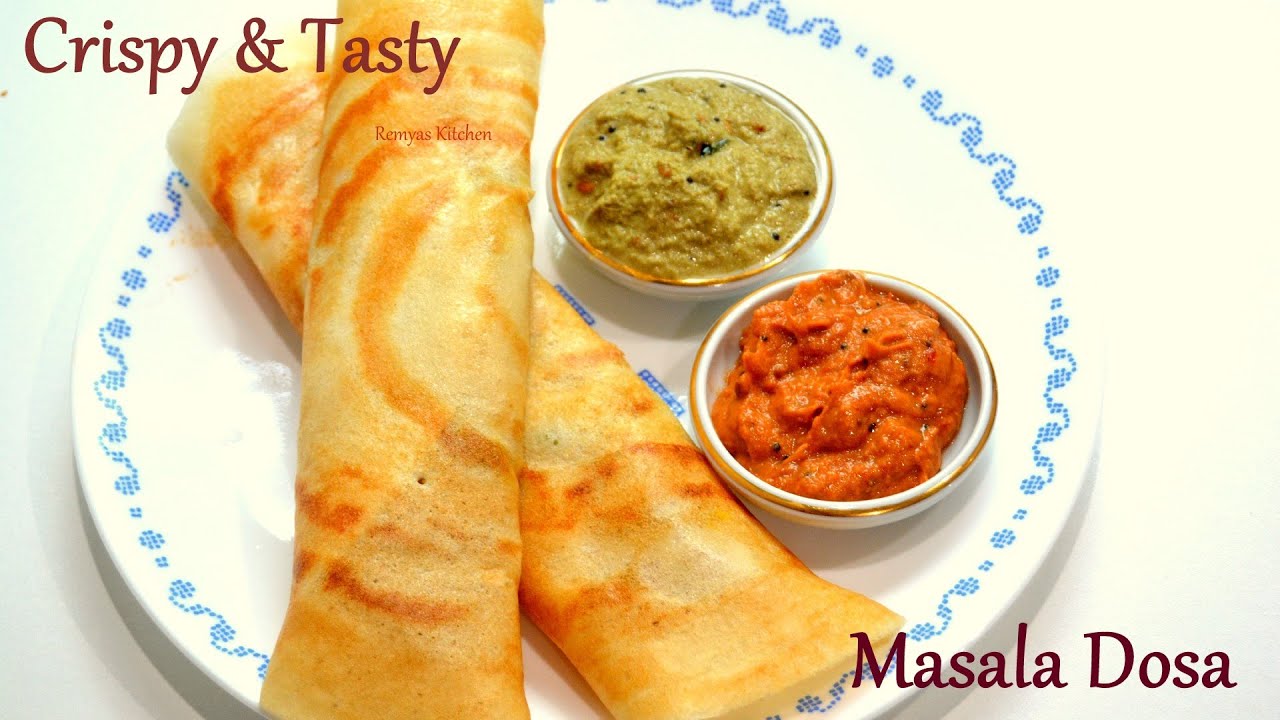 Masala Dosa | Crispy Masala Dosa | बाज़ार जैसा मसाला डोसा | Remyas Kitchen