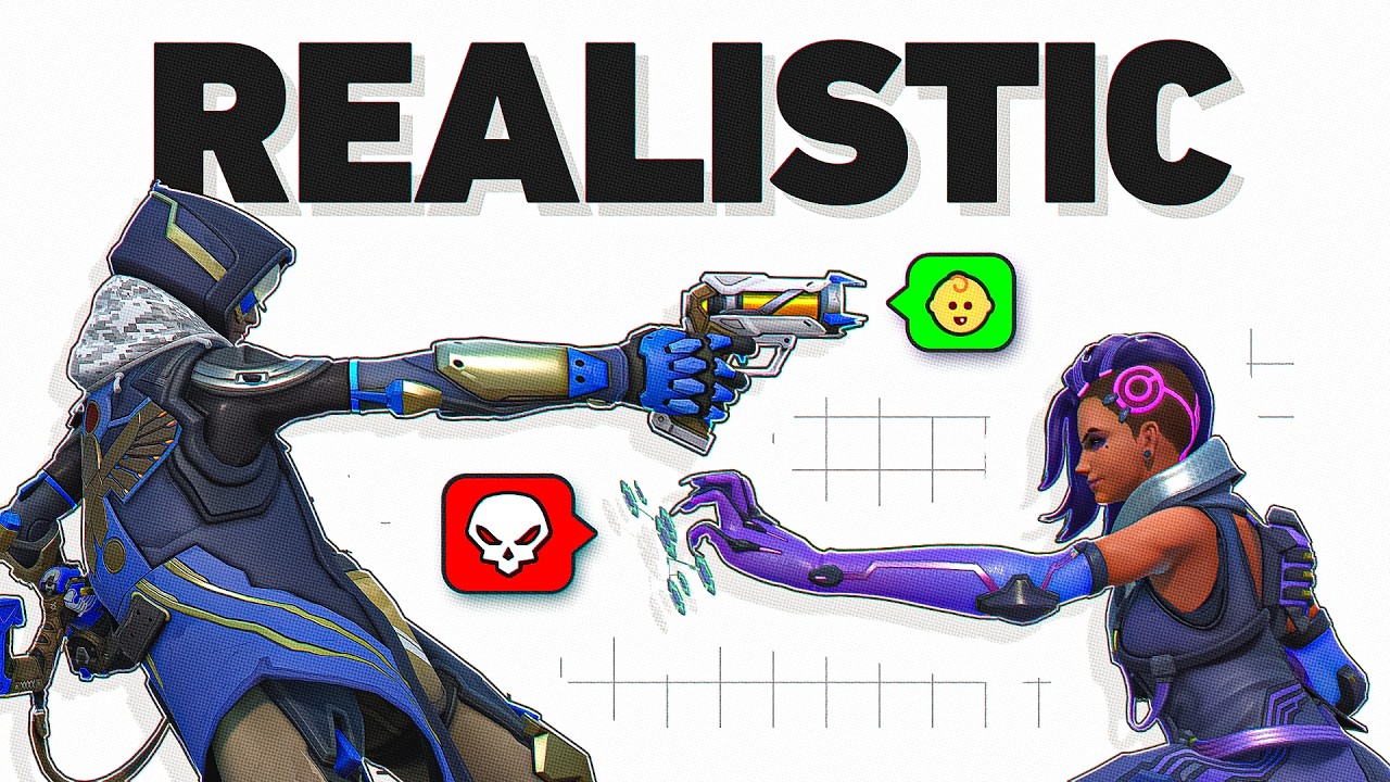 Overwatch с реалистичными способностями