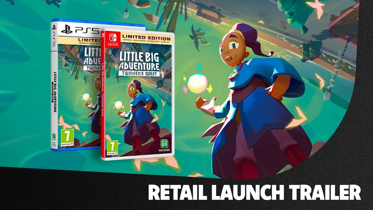 Little Big Adventure &ndash; Twinsen's Quest &ndash; Retail Launch Trailer