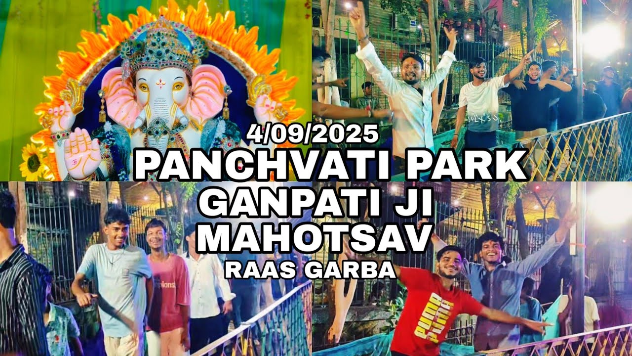 B1 PANCHVATI PARK GANPATI JI MAHOTSAV AND RAAS GARBA RAGHUBIR NAGAR GORE WALA MANDIR 110027 4/9/2025