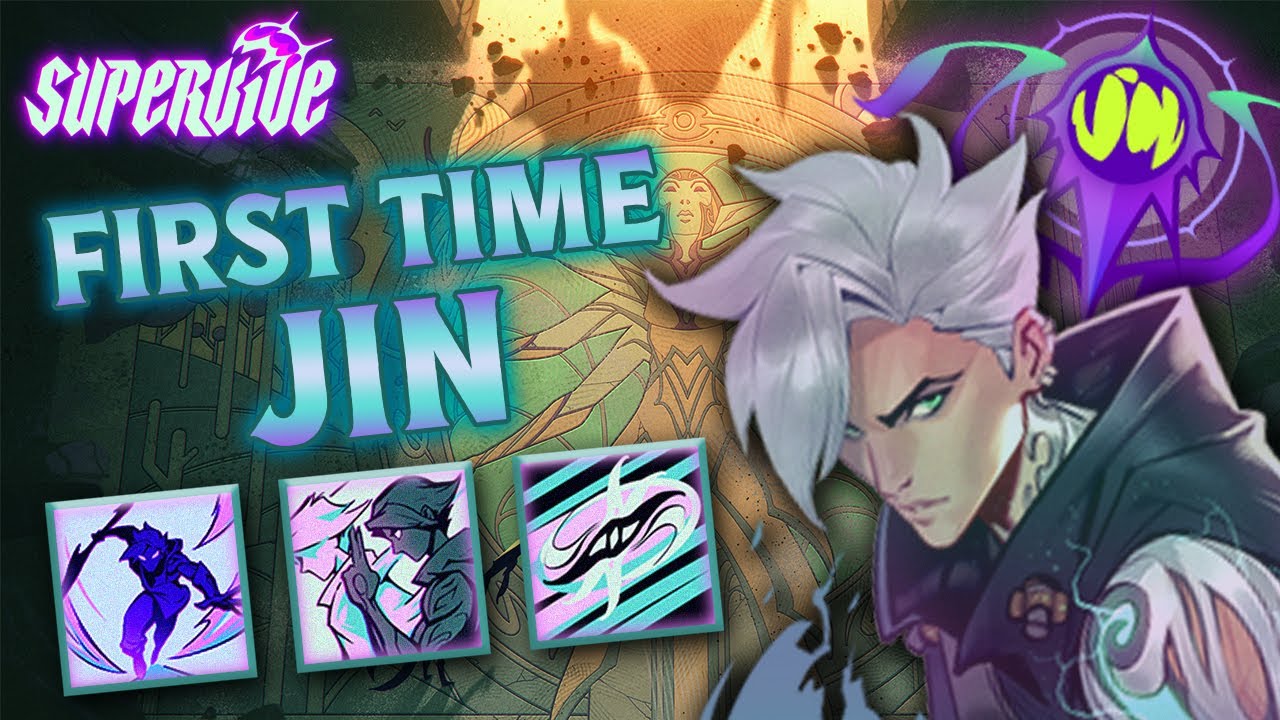 Legend Ranked SUPERVIVE Player First Times Jin on a Smurf